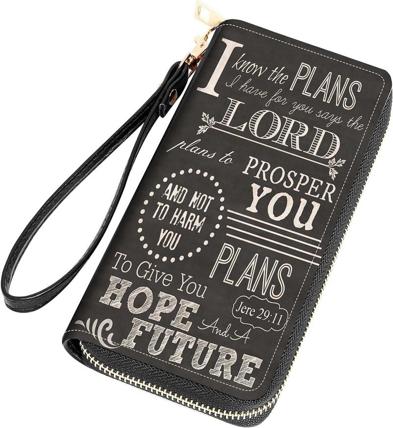 FQTBCEARI Hummingbird Flower Print Women Large Capacity Wallet PU Leather Zipper Clutch Purse for Smart Phone/Card/Coin/Cash - Image 1